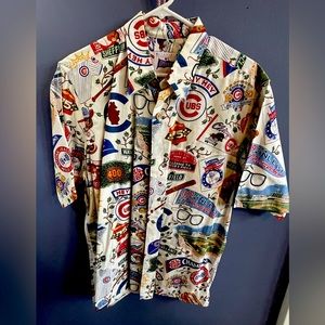 90’s Chicago Cubs Button Up